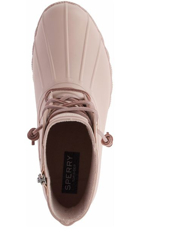 rose dust sperry boots
